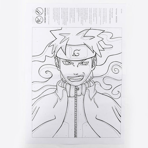 Картина по номерам на холсте с подрамником Воин, 30 40 см, в пленке - Школа талантов фото 4