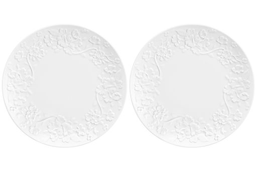 Набор тарелок для десертов 2 пр. 20,5*20,5*2 см Цветущая сакура