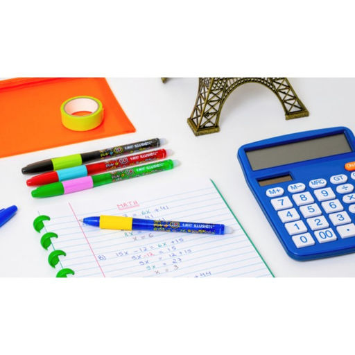 Ручка гелевая стираемая BIC Gelocity Illusion, узел 0.7 мм, чернила чёрные, цена за 1 шт.  фото 6