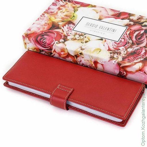 Женская кожаная визитница Sergio Valentini СВ 8093-075  фото 5