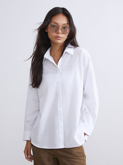 Poplin Kad?n G?mlek Tunik