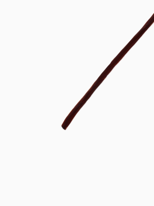 Нить силиконовая (резинка) d=1 мм, L=10 м (прочность 2250 денье), коричневая