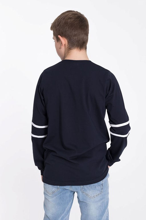 Лонгслив М22027Па Синий