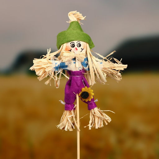 Цена за 2 шт. Огородное пугало, h=50 см, МИКС, Greengo