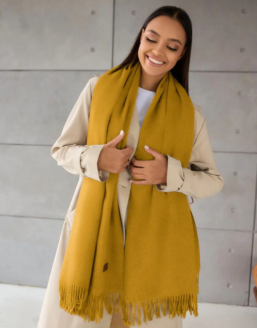 K13275 Палантин 70/180 ГОРЧИЦА_23