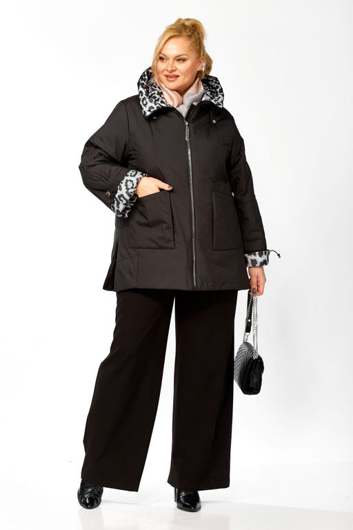 Куртка SHETTI 2215 черный  фото 5