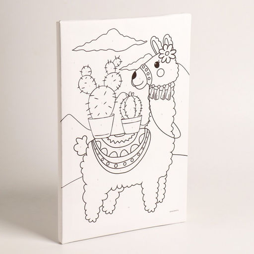 Картина по номерам Лама 20 30 см - Школа талантов фото 4