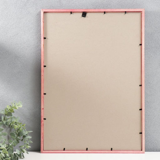 Фоторамка для фото 35×50 см Tonga, сосна, (пластиковый экран), вишня