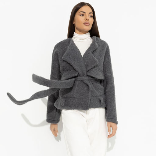 Жакет мягкий с поясом Короткий разговор - Charutti фото 6