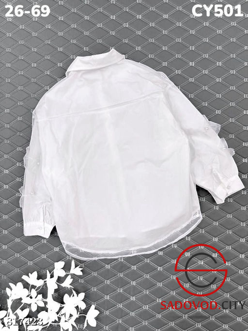 Школьная блузка для девочки - Bruno фото 2