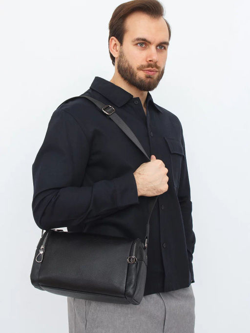 Сумка 2101-1QH black Heanbag