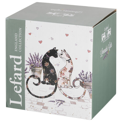 ЧАЙНЫЙ НАБОР LEFARD ЛАВАНДОВЫЕ КОТЫ НА 2 ПЕР. 4 ПР. 275 МЛ (КОР=16НАБ.)  фото 3