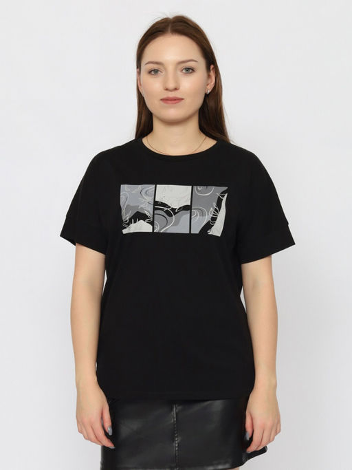 CRB wear/CSLW 60358-43 Футболка женская,голубой/Ex.Cherubino  фото 112