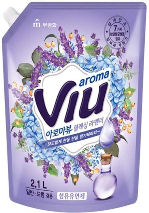 MUKUNGHWA Кондиционер для белья Aroma VIU лаванда, 2,1л. (мягкая упаковка)  фото 2