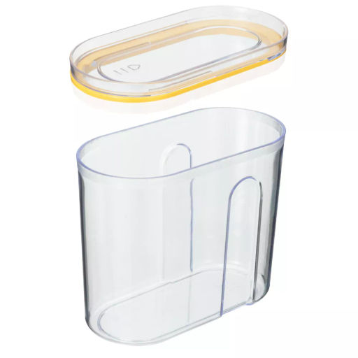 ЁМКОСТЬ ДЛЯ СЫПУЧИХ ПРОДУКТОВ С КРЫШКОЙ (СЛАЙДЕРОМ) 1Л (Желтый) - Phibo фото 5
