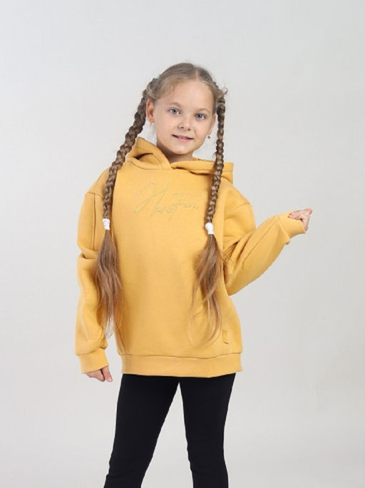 CRB wear / CWJG 63942-30 Толстовка для девочки,охра  фото 2