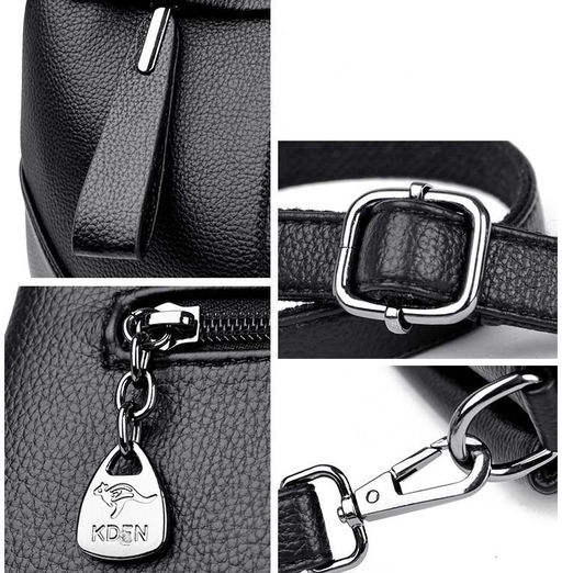 KAIDIFEINIROO Сумка женская с двумя ремнями 8691  фото 8