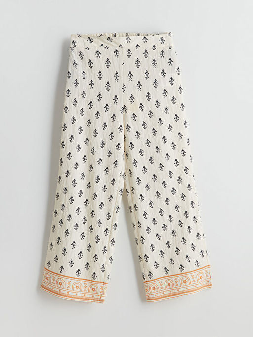 Beli Lastikli K?z ?ocuk Pantolon