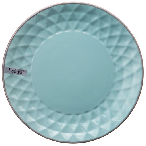 Цена за 6 шт. ТАРЕЛКА ПОДСТАНОВОЧНАЯ 24 СМ КОЛЛЕКЦИЯ МИРАЖ ЦВЕТ:ГОЛУБОЕ НЕБО - Lefard фото 2