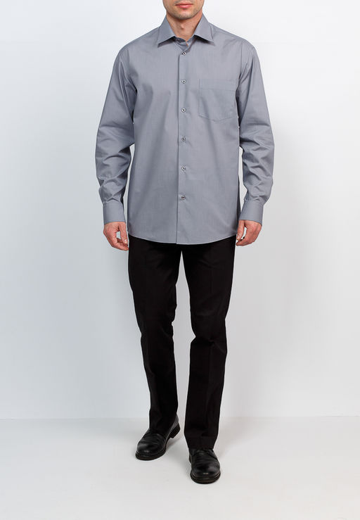 Сорочка мужская длинный рукав CASINO c330/1/grey  фото 7