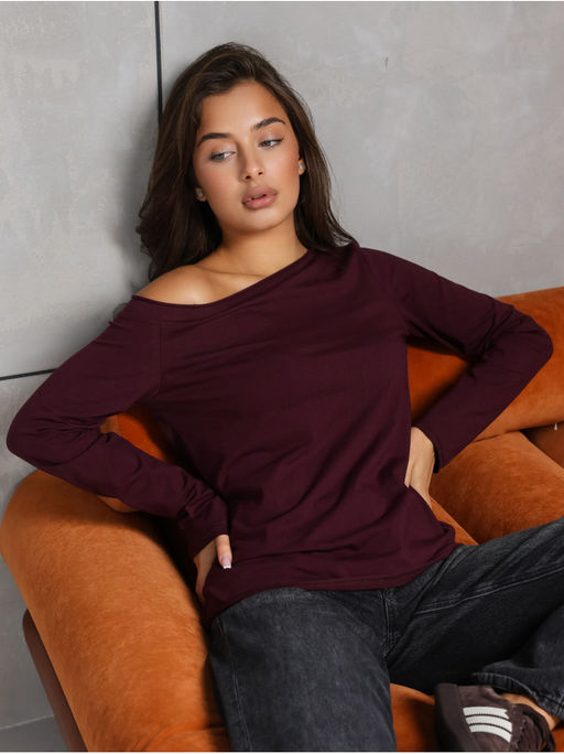 Лонгслив Плечо Черный - София фото 34