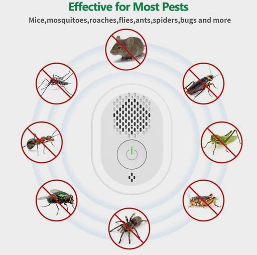 Ультразвуковой Отпугиватель вредителей, нетоксичный отпугиватель мышей, 3 режима, бытовой отпугиватель вредителей - Family фото 3