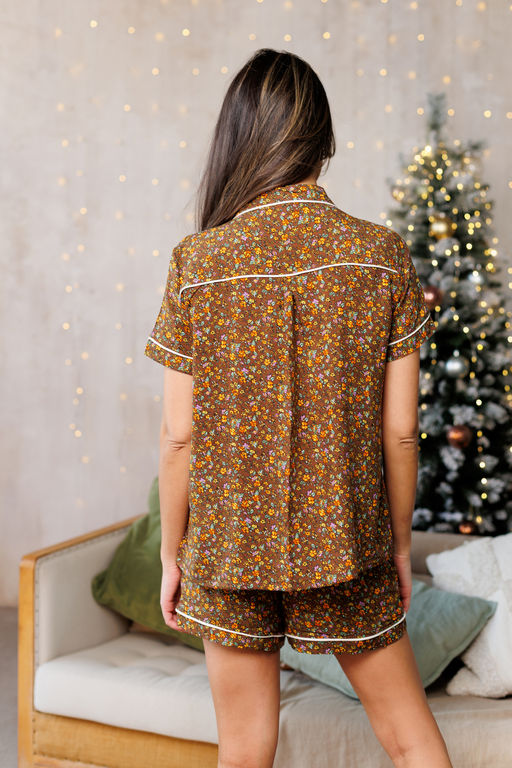 228 Пижама с рубашкой и шортами