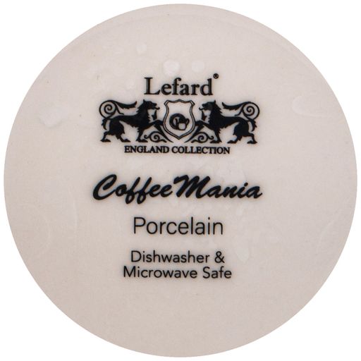 КРУЖКА LEFARD КОФЕМАНИЯ С ПЛАСТ. КРЫШКОЙ И С СИЛ ОБОДКОМ, 450МЛ  фото 4