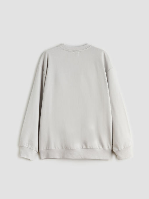 Bisiklet Yaka Star Wars Bask?l? K?z ?ocuk Sweatshirt