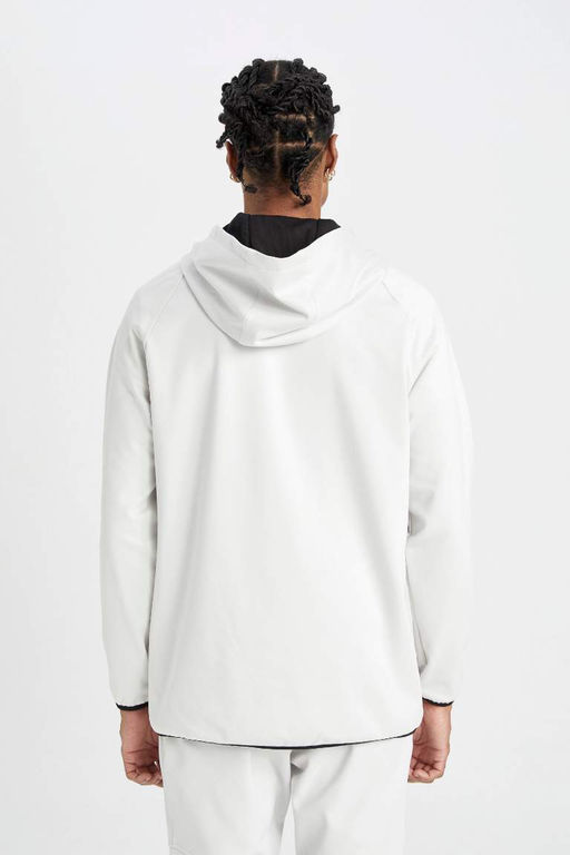 DeFactoFit Толстовка Sportsman из пике стандартного кроя с капюшоном  фото 6