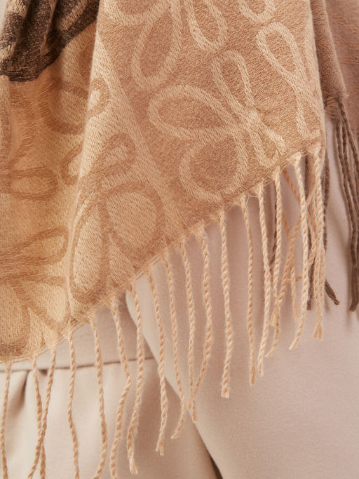 в составе шерсть! теплый двусторонний палантин - Tantino фото 5