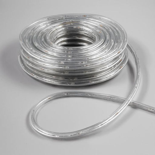 Световой шнур Luazon Lighting 10 мм, IP65, 20 м, 24 LED/м, 220 В, 8 режимов, свечение красное  фото 2