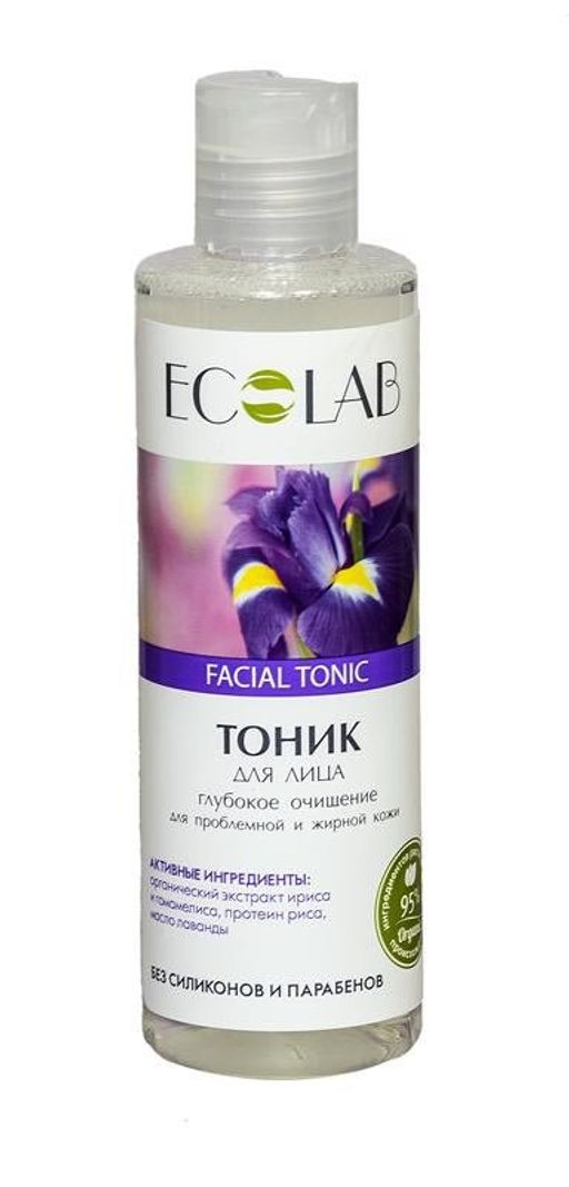 ECOLAB ДЛЯ ЛИЦА Тоник д/проблем.жирн.кожи Глубокое очищение 200мл