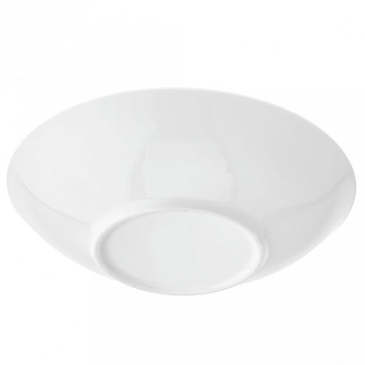 "Русь" Тарелка глубокая фарфоровая д207мм h47мм, 700мл, белый, рельефный декор (Китай)