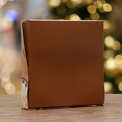 Цена за 20 шт. Коробка подарочная складная «Новогоднее настроение», 20×20×4 см