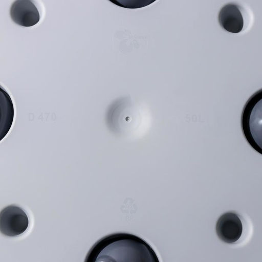 Кашпо для цветов со вставкой Rattan, 50 л (27 л), МИКС