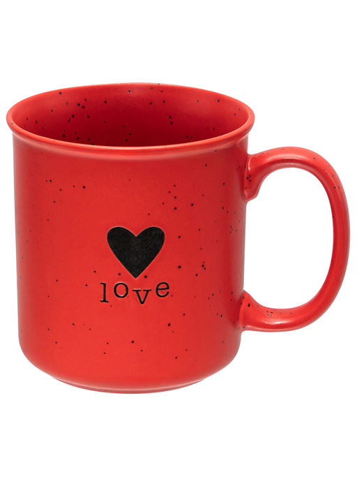 Кружка 550 мл 14*10*11см Люби, красная - Elan gallery фото 3