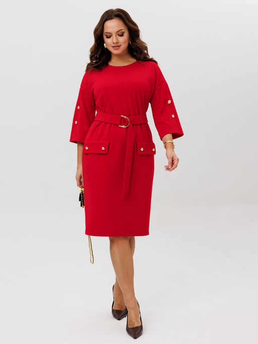 Платье Galean Style 998 красный фото 6