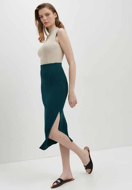 CONTE LDK2362 Юбка женская green