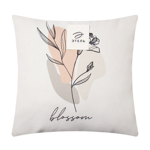 Наволочка декоративная Этель Blossom, 40 х 40 см, 100% хлопок  фото 5