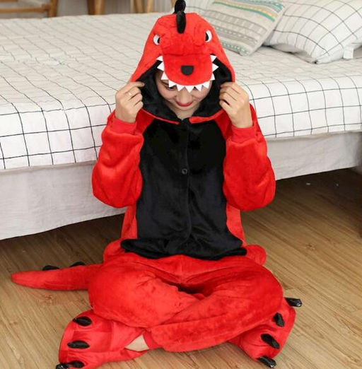 Кигуруми для взрослых Дракон красный - Storyland фото 2