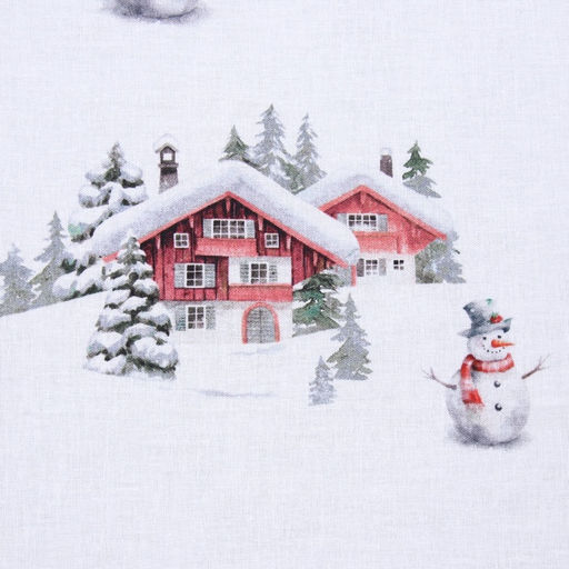 Постельное бельё 1.5-спальное Этель Funny snowman, поплин