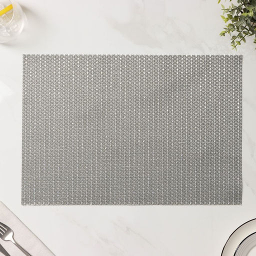 Набор салфеток сервировочных Доляна Star, 4 шт, 4530 см, цвет серый  фото 5