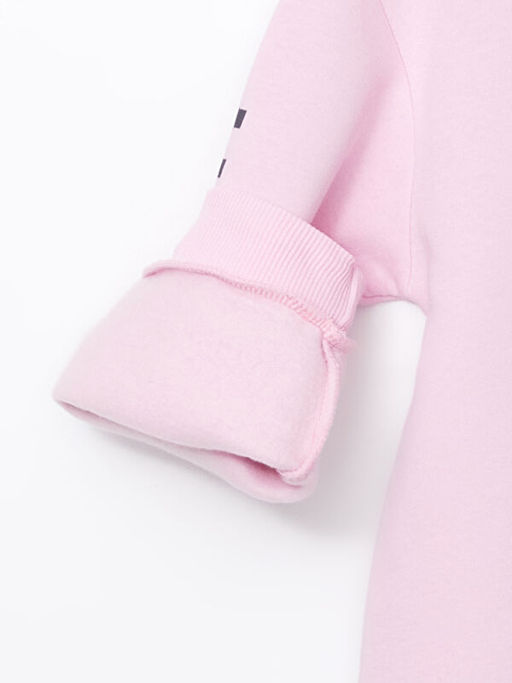 Bisiklet Yaka Hello Kitty Bask?l? K?z ?ocuk Kal?n Sweatshirt - Waikiki фото 2