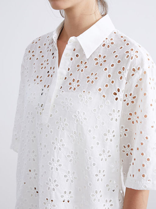 Ajurlu Brode Kad?n G?mlek