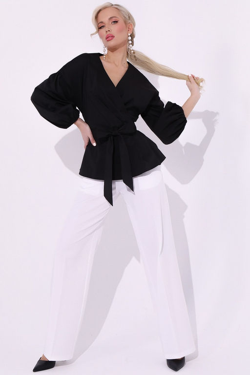 Блузка Летиция (чёрный)