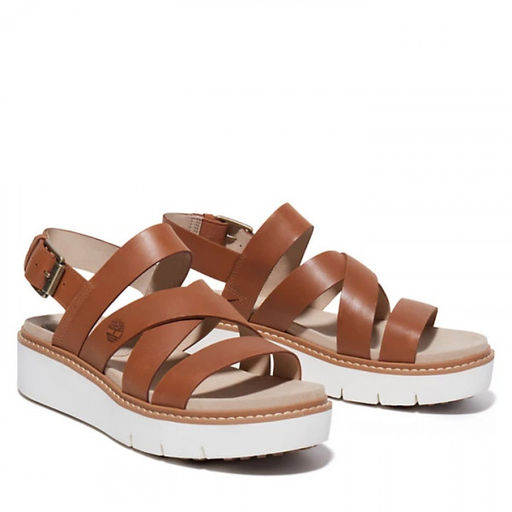 Женские сандалии Timberland Safari Dawn Backstrap коричневые фото 2