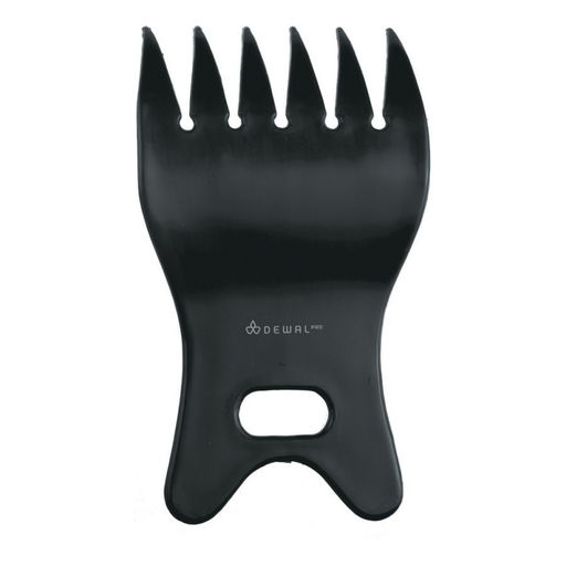 Dewal Гребень моделирующий, чёрный, 11 см  фото 2