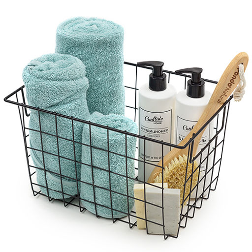 Махровое полотенце GINZA 50х90, 100% хлопок, 450 гр./кв.м. Мята 50х90 - Традиция фото 5