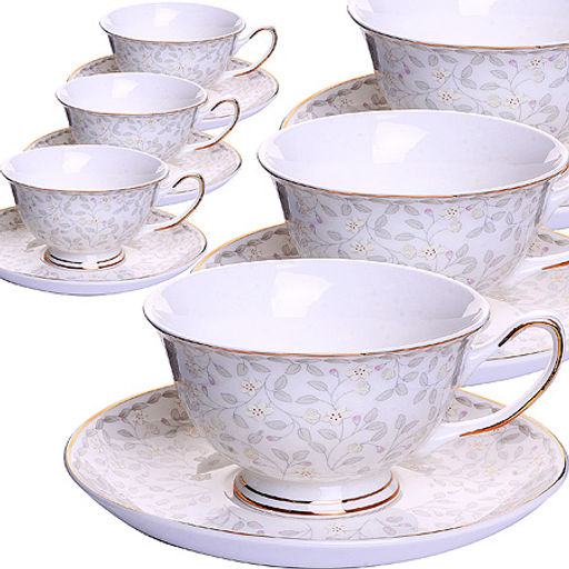 29131 Чайный/наб 12пр 200мл фарфор ПРЕМИУМ LR (х6)